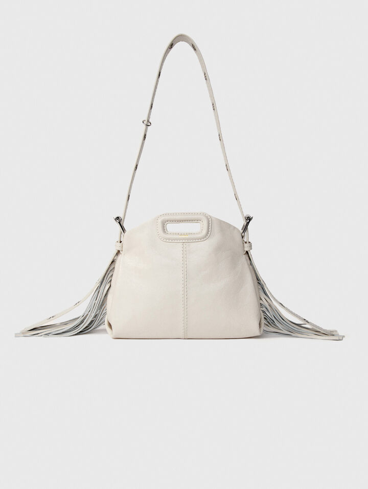 Crackle leather mini Miss M bag